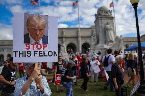 US Anti Trump Protest - Washington