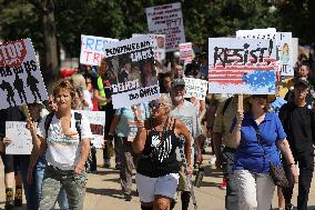 US Anti Trump Protest - Washington