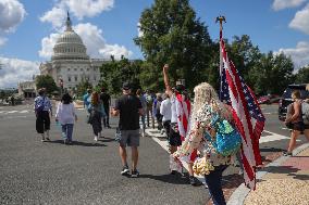 US Anti Trump Protest - Washington