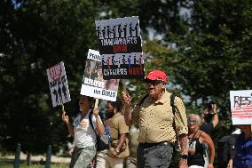 US Anti Trump Protest - Washington