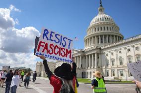 US Anti Trump Protest - Washington