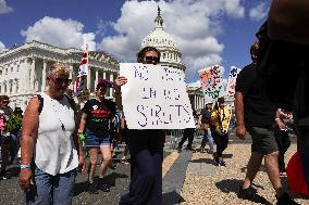 US Anti Trump Protest - Washington