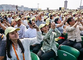 V-Day Commemorations Held In Beijing - Chin