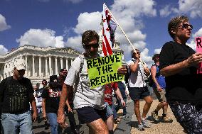 US Anti Trump Protest - Washington