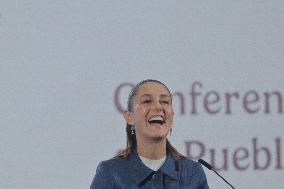 President Claudia Sheinbaum at National Public Security Council Meeting - Mexico City