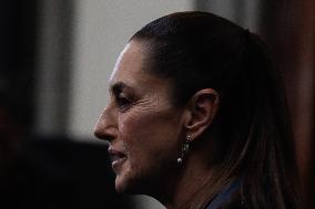 President Claudia Sheinbaum at National Public Security Council Meeting - Mexico City