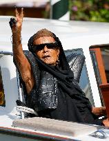 Venice - Arrival Michele Lamy MP