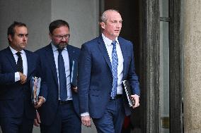 Council of Ministers at the Elysee Palace FA