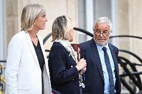 Council of Ministers at the Elysee Palace FA
