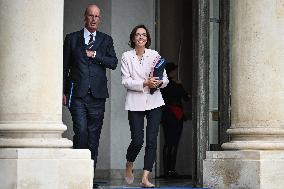 Council of Ministers at the Elysee Palace FA