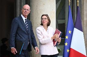 Council of Ministers at the Elysee Palace FA
