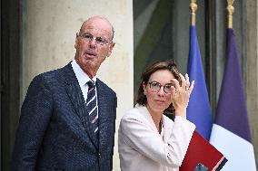 Council of Ministers at the Elysee Palace FA