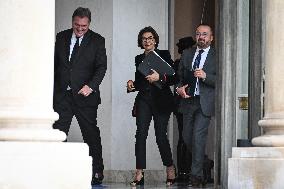 Council of Ministers at the Elysee Palace FA