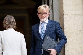 Marc Fesneau Addresses Media After A Meeting With PM - Paris