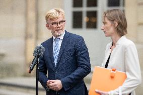 Marc Fesneau Addresses Media After A Meeting With PM - Paris