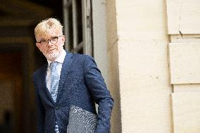 Marc Fesneau Addresses Media After A Meeting With PM - Paris