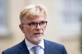 Marc Fesneau Addresses Media After A Meeting With PM - Paris