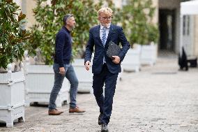 Marc Fesneau Addresses Media After A Meeting With PM - Paris