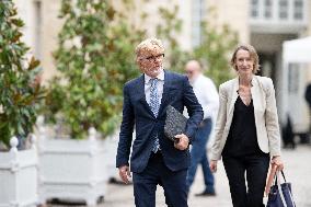 Marc Fesneau Addresses Media After A Meeting With PM - Paris