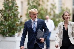 Marc Fesneau Addresses Media After A Meeting With PM - Paris