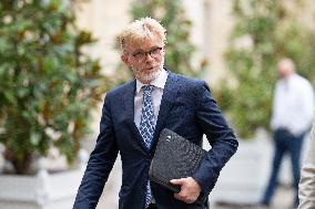 Marc Fesneau Addresses Media After A Meeting With PM - Paris