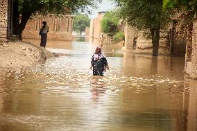 Floods Cause Damage In Multan - Pakistan