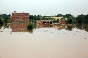 Floods Cause Damage In Multan - Pakistan