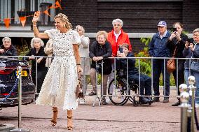 Queen Maxima Visits the Monastery Quarter - Netherlands
