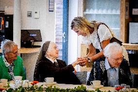 Queen Maxima Visits the Monastery Quarter - Netherlands