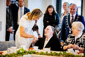 Queen Maxima Visits the Monastery Quarter - Netherlands