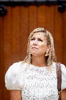 Queen Maxima Visits the Monastery Quarter - Netherlands
