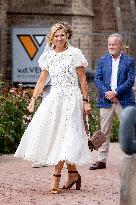 Queen Maxima Visits the Monastery Quarter - Netherlands
