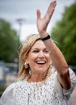 Queen Maxima Visits the Monastery Quarter - Netherlands
