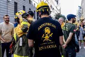 Forestry Brigades Protest Outside Finance Ministry, Demand Labor Agreement Talks