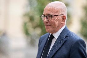Eric Ciotti At Hotel De Matignon For A Meeting With PM - Paris