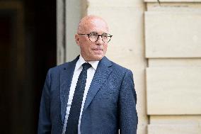 Eric Ciotti At Hotel De Matignon For A Meeting With PM - Paris