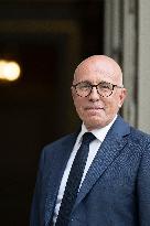 Eric Ciotti At Hotel De Matignon For A Meeting With PM - Paris
