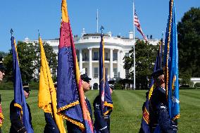 Donald Trump Greets Karol Nawrocki - Washington