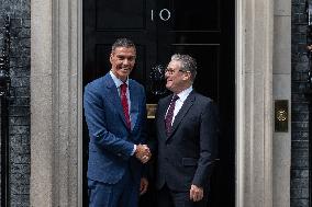 Starmer Meets Sanchez - London