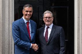 Starmer Meets Sanchez - London