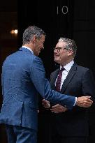 Starmer Meets Sanchez - London