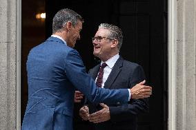 Starmer Meets Sanchez - London