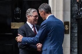 Starmer Meets Sanchez - London