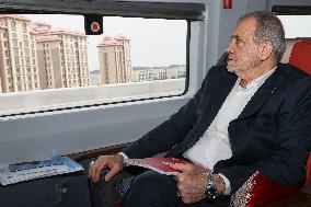 Iranian President Masoud Pezeshkian visting China
