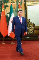 Iranian President Masoud Pezeshkian visting China