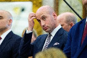 Trump and President Nawrocki of Poland Bilateral Meeting