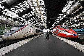 Trenitalia railway line in Paris FA