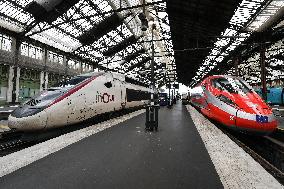 Trenitalia railway line in Paris FA