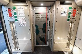 Trenitalia railway line in Paris FA