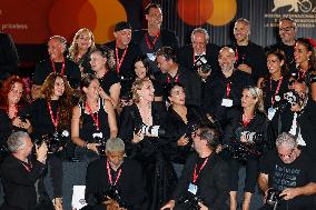 Venice - Red carpetl Cartier Glory To The Filmmaker Award 2025 and the "In the Hand of Dante" MP